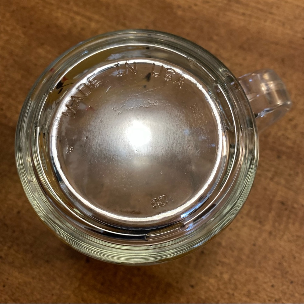 Glass Reindeer Snowflake Christmas Mug - Picture 6 of 6